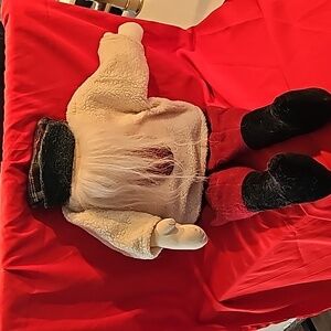 Woof and Poof Tall Santa